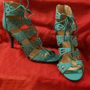 Teal Sandals